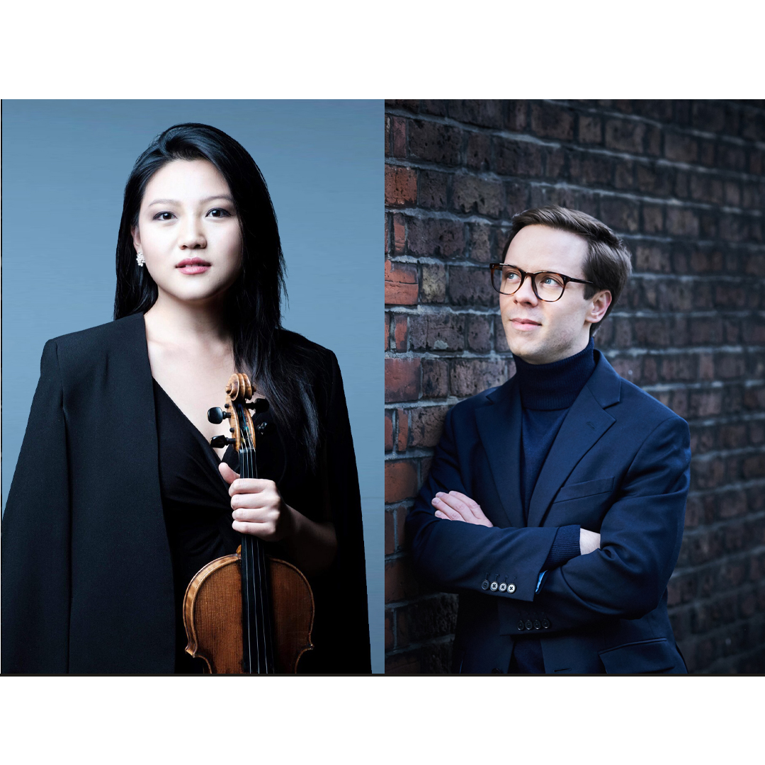 Tomorrow, <a href="/emilysunviolin/">Emily Sun</a> &amp; <a href="/AshleyFripp/">Ashley Fripp</a> take to the stage of our Princess Alexandra Hall for a livestreamed concert. Pre-register to receive your link here: rosl.org.uk/events/rosl-ev…