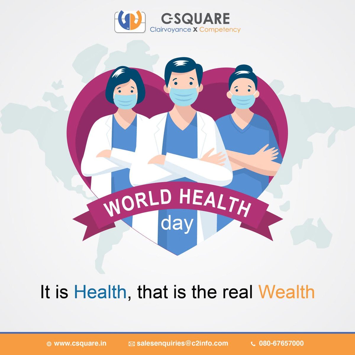 C_SQUARE_INFO's tweet image. Take care of your health, The health will take care of everything else!

Wishing everyone a very Happy World Health day, Take care of yourselves!

#connectedecosystem #digital_pharmacy #JIO #worldhealthday2021 #CSquare #Healthiswealth #Pharmaconnectedecosystem #VocalforLocal #Jio