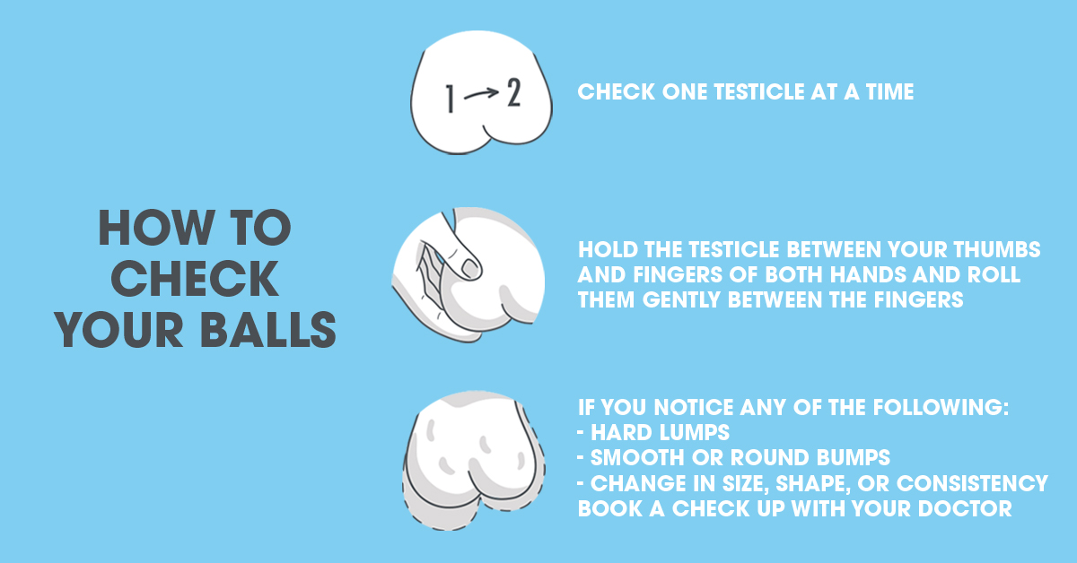 When did you last check your balls?

Go on, dig deep and have a feel. It's easy when you know how. Share this post too to raise awareness of the importance of checking your nads regularly 👌🏼

#TesticularCancerAwarenessMonth #TesticularCancerAwareness