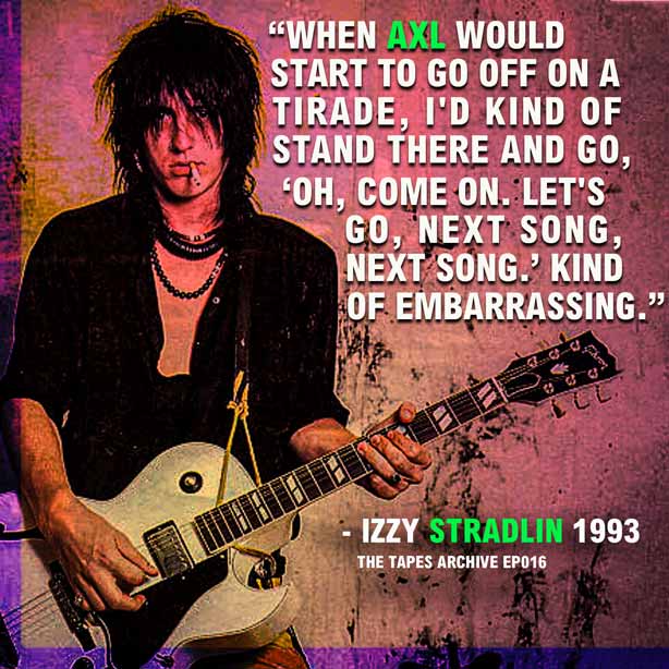 April 8:Happy 59th birthday to singer Izzy Stradlin (\"Sweet Child O\ Mine\")
 