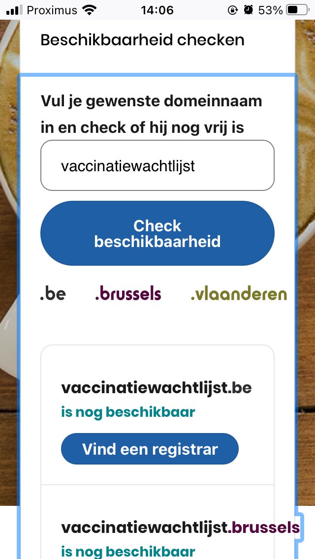 Jeroen Mertens (@delta2sierra) on Twitter photo qvax.be als domeinnaam. Hoe kun je zoiets bedenken en communiceren als verstaanbare domeinnamen als vaccinatiewachtlijst.be nog beschikbaar zijn? Ik begrijp het niet. <a href="/wbeke/">Wouter Beke</a> qvax.be als domeinnaam. Hoe kun je zoiets bedenken en communiceren als verstaanbare domeinnamen als vaccinatiewachtlijst.be nog beschikbaar zijn? Ik begrijp het niet. <a href="/wbeke/">Wouter Beke</a>
