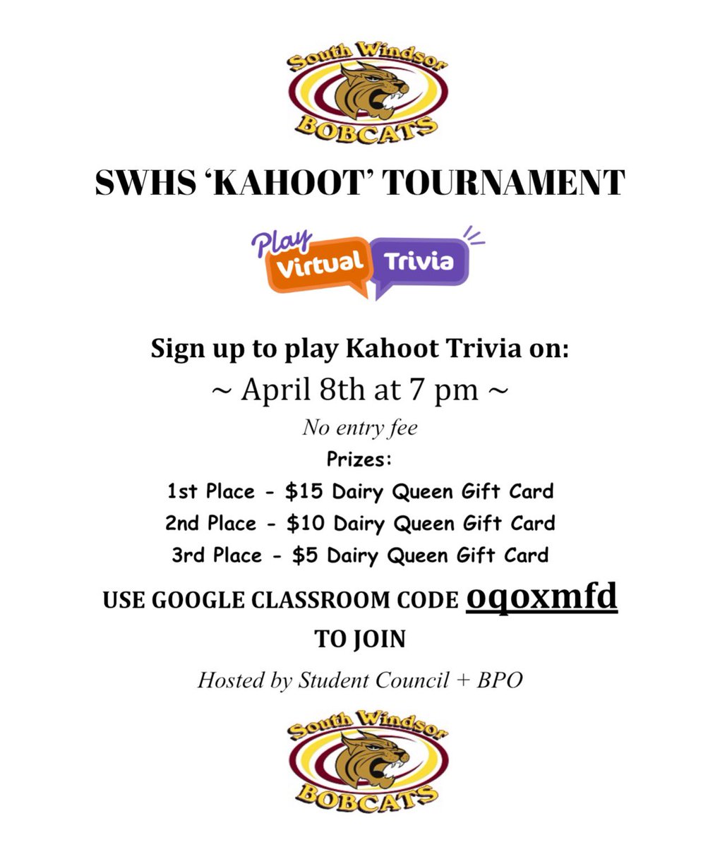 SWHS Student Council tweet media