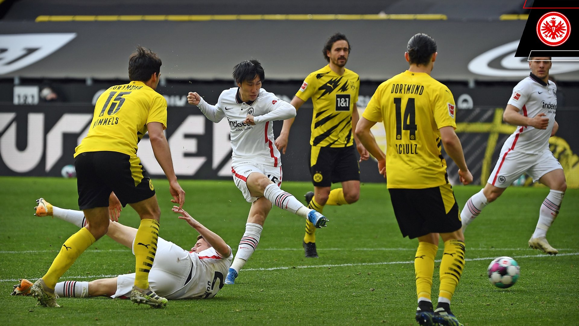 Eintracht Frankfurt ドルトムント 相手に奮闘した 鎌田 選手 Sge アイントラハト フランクフルト ブンデスリーガ