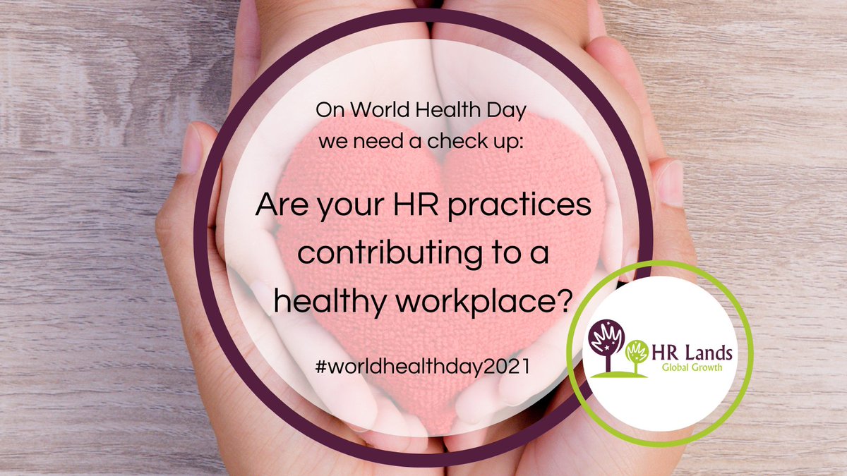 On the World Health Day and Covid times, we need a check up. Ask yourselves if our HR Practices and Organisational Structures are contributing to healthy workplaces.
What Best Practices can you share?
Here are some tips: lnkd.in/eVXB8Kw
#HumanResources  #HealthDay