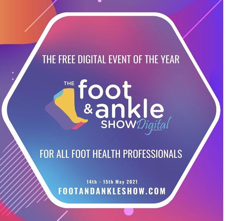 OrthT's tweet photo. The Foot & Ankle Show 14 - 15 May.
We’re delighted to be part of this fantastic event once again, where @BasuW27 will be sharing his expert knowledge.
For more info and to book your free place, visit https://t.co/RnwSJZjp55 #orthopaedics #msk #footexperts #ankleexperts #fashow https://t.co/uGqnPZDCwa