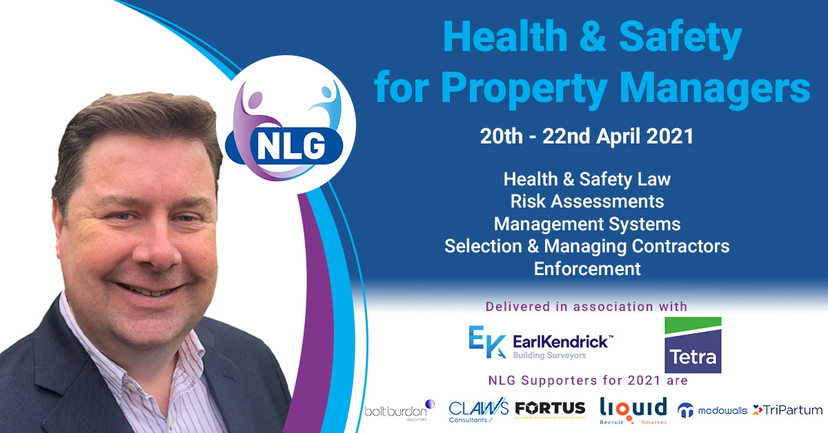 NLG (@nlgroup_uk) on Twitter photo Join <a href="/shaunlundy/">Dr Shaun Lundy</a> for Health & Safety for Property Managers on the 20th-22nd April 2021.
Thanks to our asset management partners <a href="/EarlKendrick/">Earl Kendrick</a> and <a href="/LtdTetra/">Tetra Consulting Ltd</a>
Book your place here: ed.gr/dbsid
#HealthSafety #PropertyManagement Join <a href="/shaunlundy/">Dr Shaun Lundy</a> for Health & Safety for Property Managers on the 20th-22nd April 2021.
Thanks to our asset management partners <a href="/EarlKendrick/">Earl Kendrick</a> and <a href="/LtdTetra/">Tetra Consulting Ltd</a>
Book your place here: ed.gr/dbsid
#HealthSafety #PropertyManagement