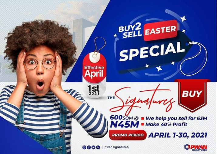 PwanSignatures's tweet photo. Mortgage Plans available!
Location: Along Ogombo Rd, by Abraham Adesanya
BUY 600sqm @N45m
SELL @N63m
BUY 450sqm @N33.7m
SELL @N42.7m
BUY 300sqm @N22.5m
SELL @N31.5m
BUY 100sqm @N7.5m
SELL @N10.5m
#PWANSignatures #Wizkid #Investment #realestateagent https://t.co/5iByqT5DBk