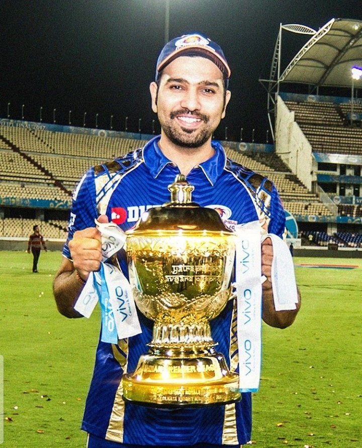 And Think What??!!!MI became 1st ever team to win 3 titles of IPL under captaincy of Rohit Sharma