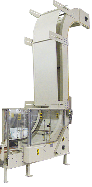 DillinAutomatio's tweet photo. This Case Lift is ideal for lifting your diverse case sizes using minimal floor space. Each case is automatically fed into the continuously moving flight bars to be lifted to your specified discharge elevation. 

https://t.co/ip9Runfr22 https://t.co/abRYGEyYbt