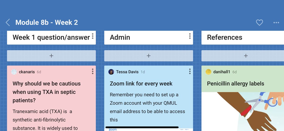 ResusMasters's tweet image. Our new Paeds module (M8b) is up & running 😀. We have lots of fantastic content being shared by the PEM faculty via ‘Padlet’. The MSc team are constantly trying to evolve and improve our blended learning experience #learningsystem #studentcentred @TessaRDavis @danihalltweets