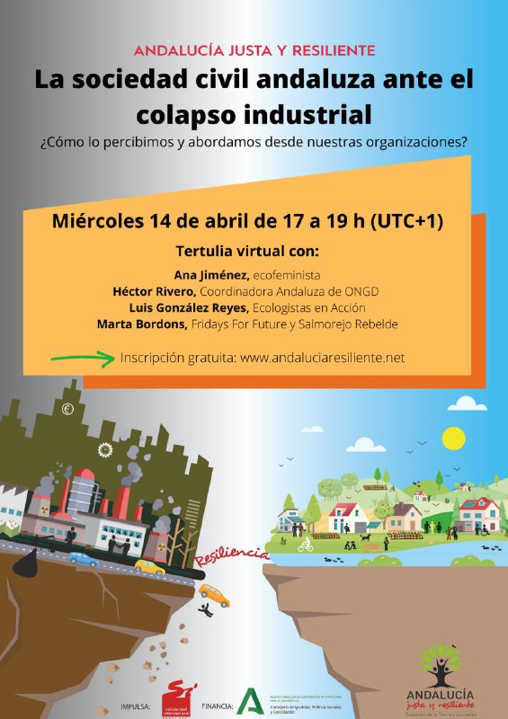 La semana que viene nuestra compañera <a href="/AnaEcotono/">Ana Ecotono</a> estará en una interesante tertulia virtual junto a <a href="/HectorRivero3/">Hector Rivero</a> <a href="/luisglezreyes/">Luis González Reyes</a> @solytinta :)
¡no te lo pierdas! <a href="/sol_inter/">Solidaridad Inter...</a>