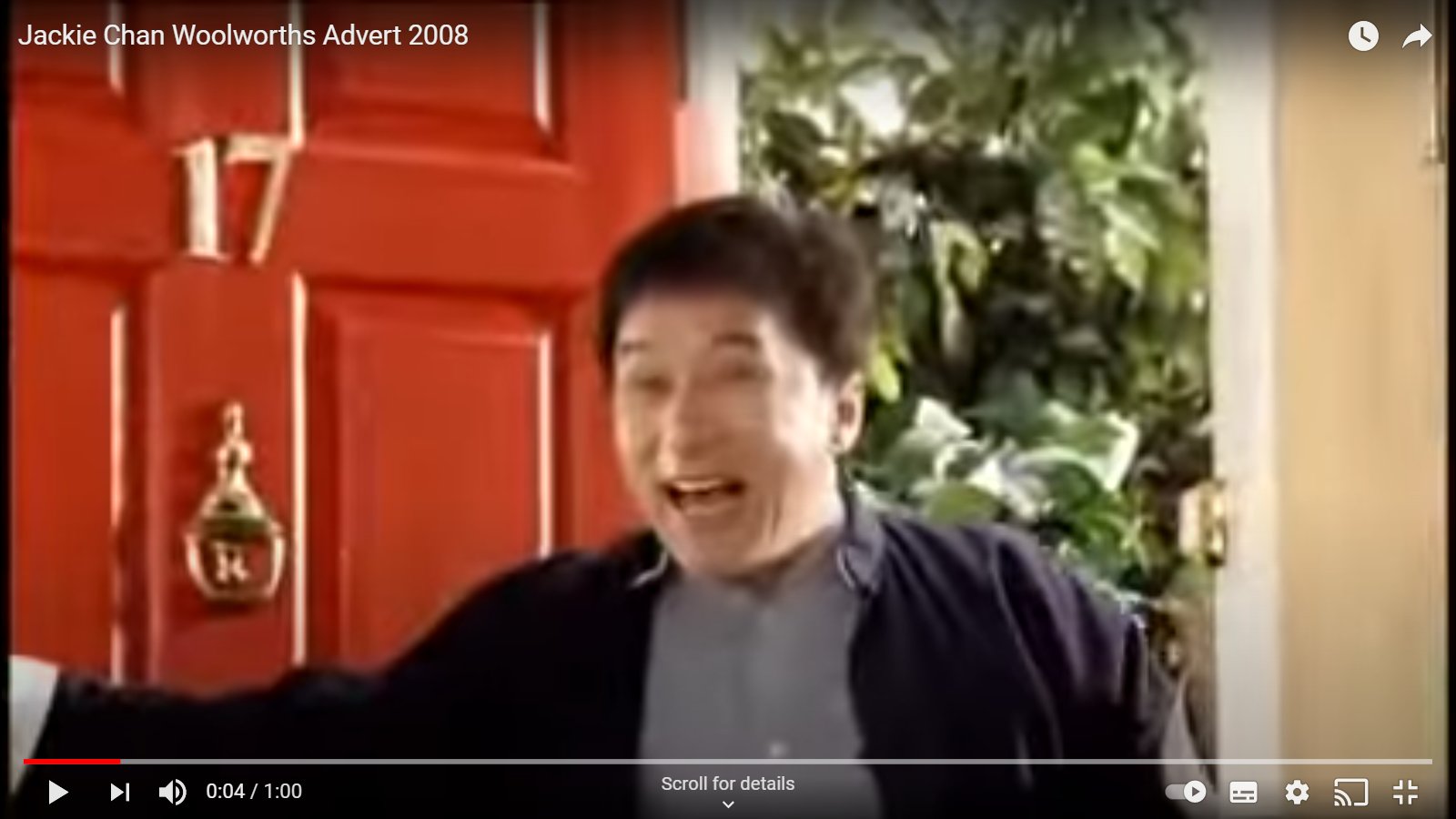 Happy 67th Birthday Jackie Chan. Amazing to see the career revival you\ve had through 