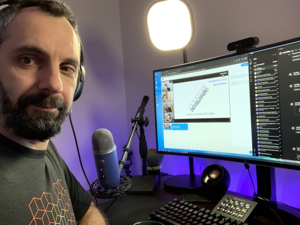 Can’t wait for this session. Thanks to <a href="/crgrieve/">CRL</a> and <a href="/AndrewdeRozario/">Andrew de Rozario</a> for organizing this. Glad to be part of the Scottish tech scene! It’s all about security and #microsoftIdentity live in a few mins