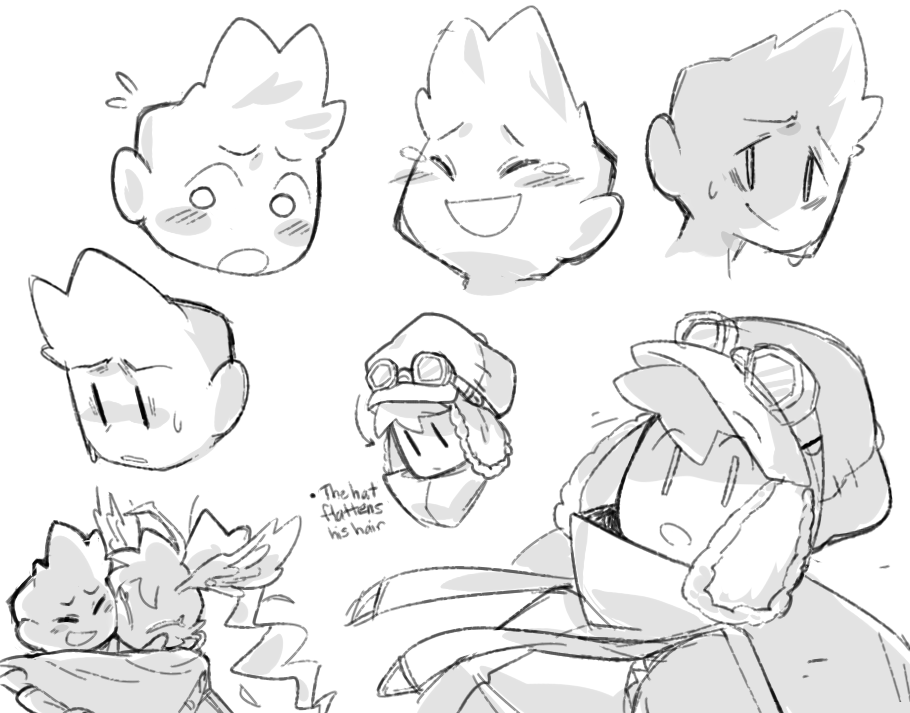 more of these two from a month ago

i really care them 