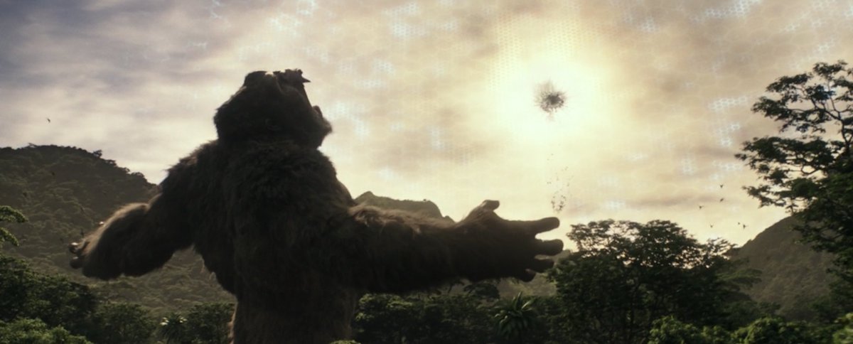 Godzilla knows Apex is up to something with Ghidorah’s skull so he’s out to stop that. Kong just wants to go home to the Hollow Earth after being in containment on Skull Island for many years. Yet Godzilla & Kong lose sight of that because of their history (4/17)