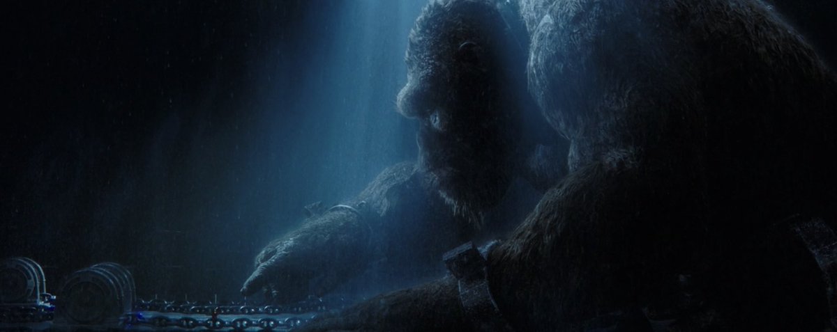 In that Godzilla’s hate distracts him from the more important goal which allows for Apex to further complete Mechagodzilla while Kong out of pride risks finding happiness in a new home to prove himself to Godzilla. Thats first displayed during the their battle in the ocean (6/17)