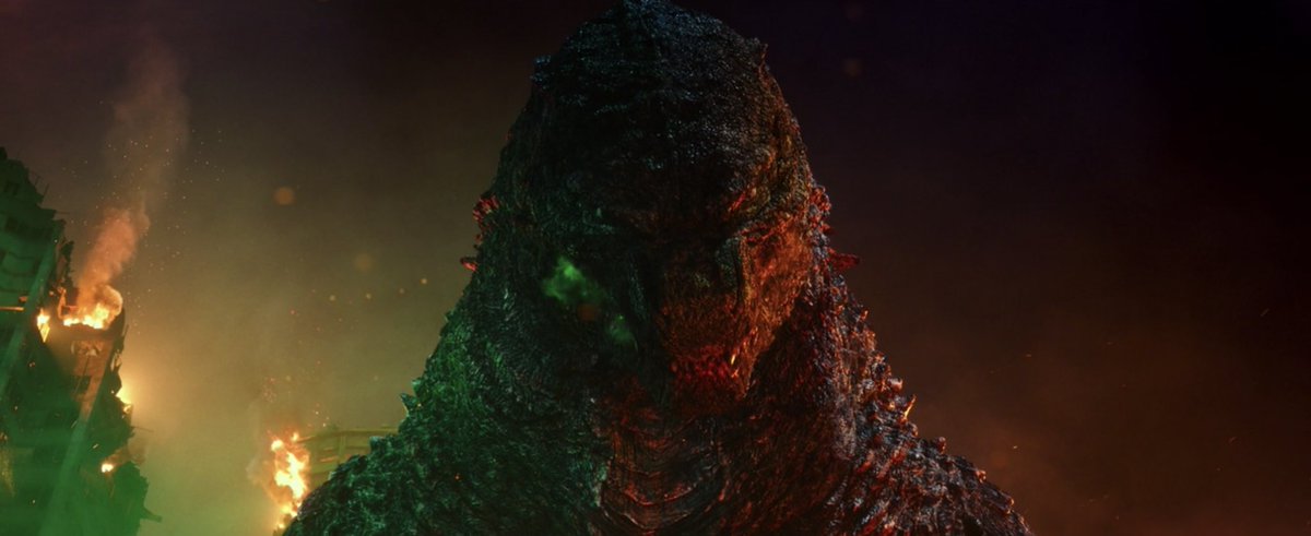 Godzilla eventually gets the advantage on Kong and asserts his dominance. Little bit of development from Godzilla here because he chooses not to kill Kong outright. Godzilla respects Kong’s perseverance and leaves him. Kong though succumbs to his injuries in spite of this (10/17)