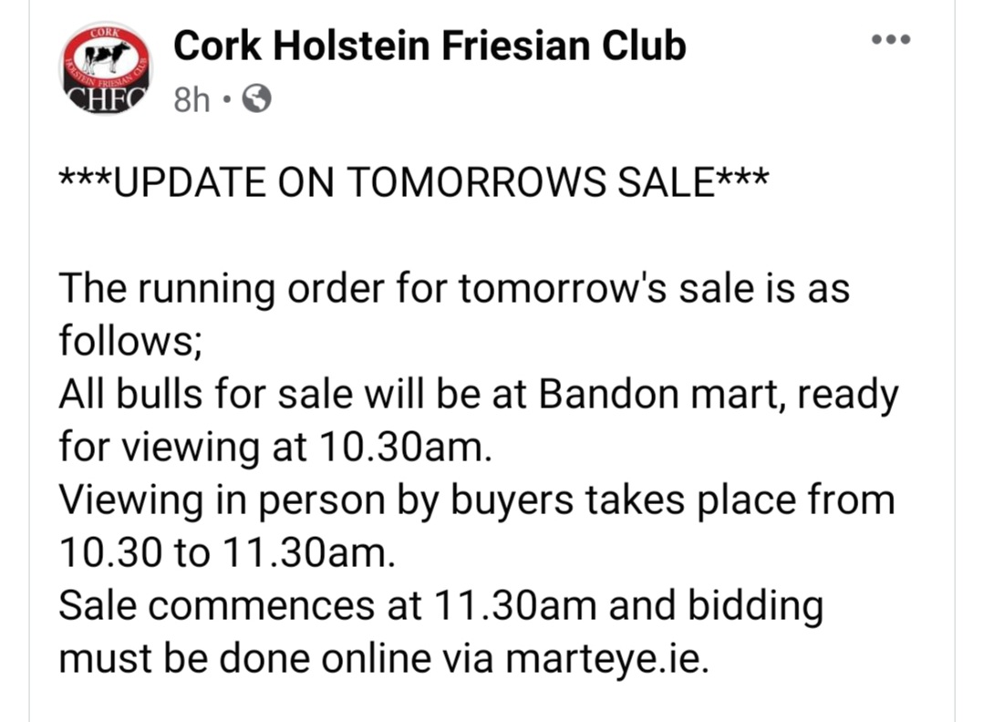 Cork Holstein Friesian Club (@corkfriesian) on Twitter photo 