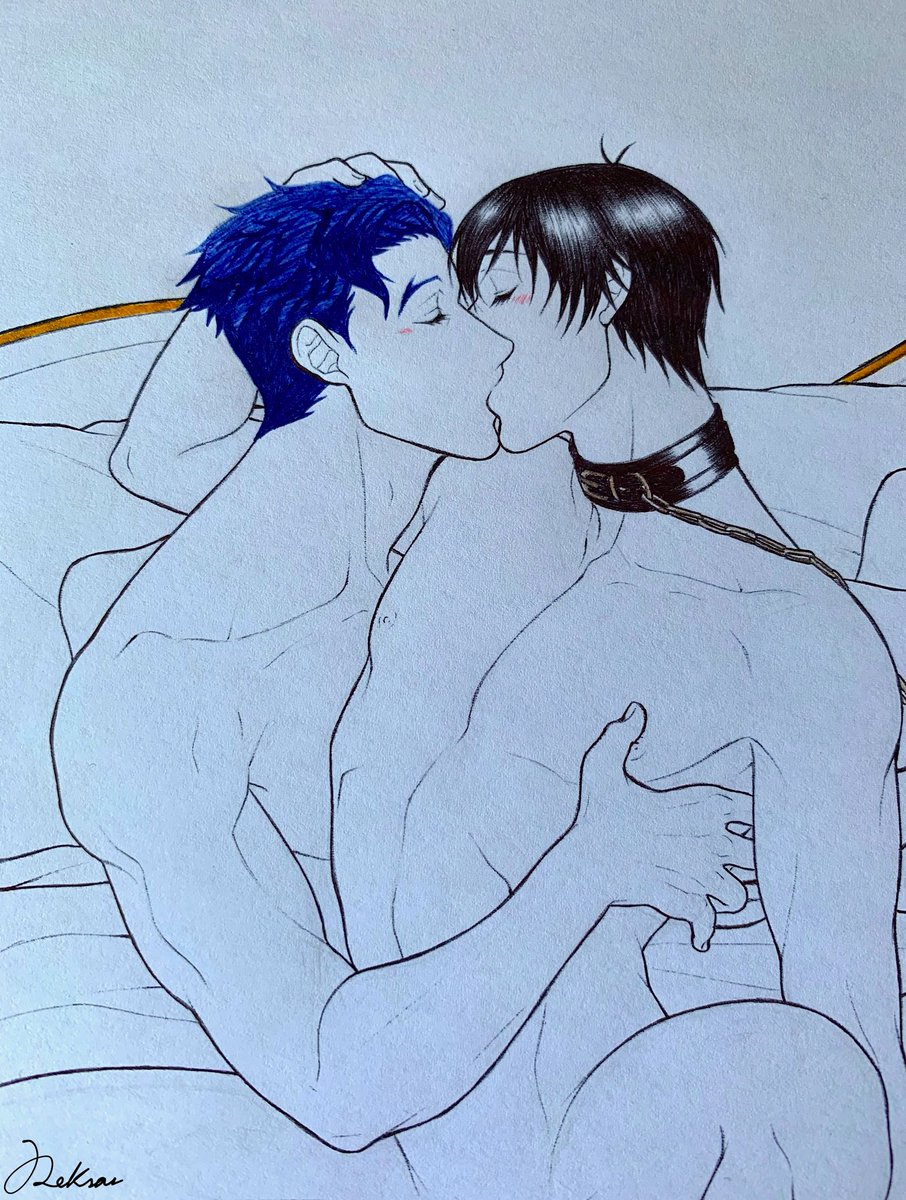 Deksai1's tweet photo. “Ai-no-Tadashi”

I ship them 👀💦

#Sk8TheInfinity #Sk8fanart #ainosukeshindo #tadashikikuchi #kiss https://t.co/Xfc5abaaQF