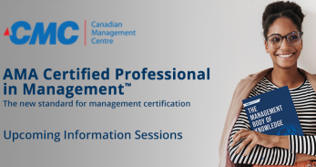 CanadianMgmt's tweet photo. Have you been thinking of different ways to advance your #career? Then don't miss our upcoming Info Session: @AMAnet's Certified Professional in #Management. It's complimentary, so what are you waiting for. Register today: https://t.co/IsSAmihiNN
#HR #motivation #certification https://t.co/AWwXuGtAHQ