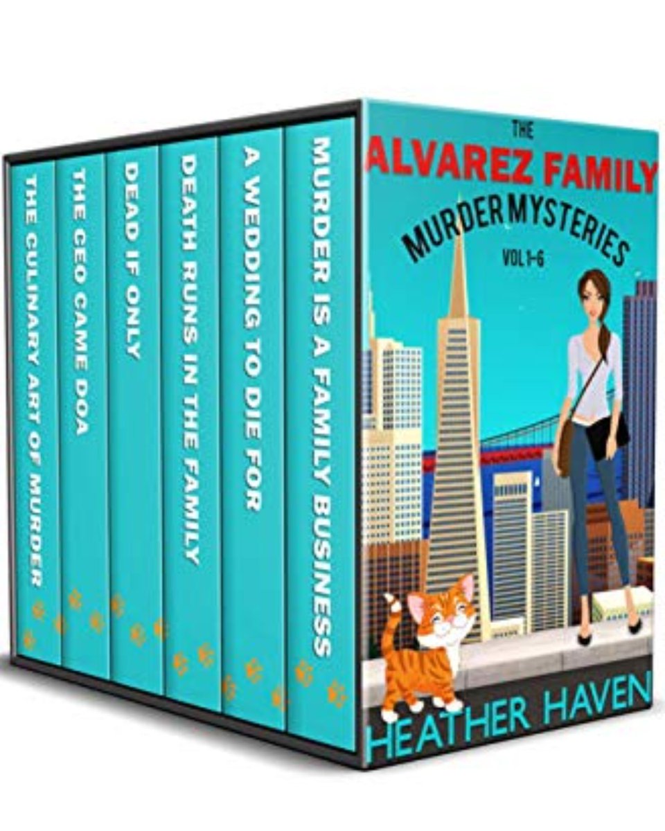 Suspense-Thriller-Crime Cozy Mystery! The Alvarez Family Murder Mysteries: Vol 1-6 - FREE! AXPBOOKS.com #AXPBooks #AmazonDeals