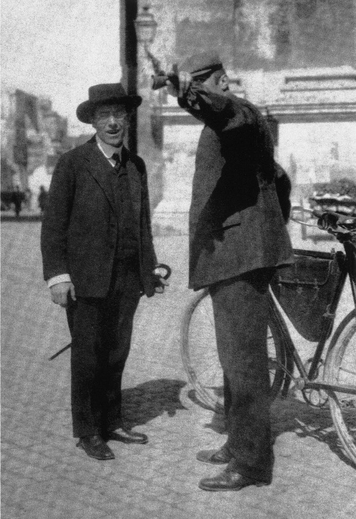 Gustav Mahler asking for directions.