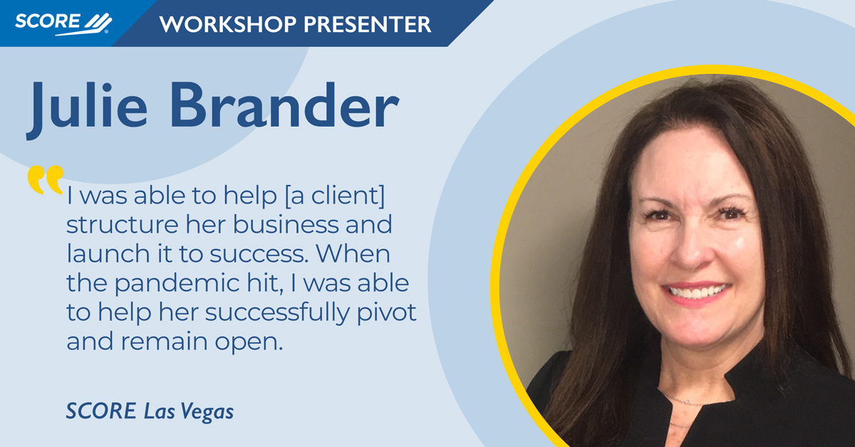 Julie has been a SCORE volunteer since 1997. Learn about about her successes, inspiration, and proudest moments with SCORE in today's blog. Read more: ow.ly/5Pz450EhF9h #AllVolunteersWelcome #NationalVolunteerMonth