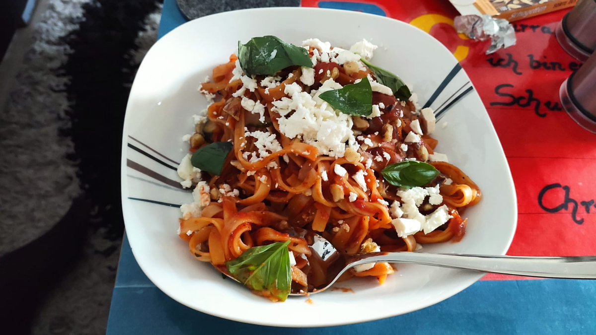 Hier noch das Ergebnis von einem Gericht aus der Hello Fresh Box 😊🥘