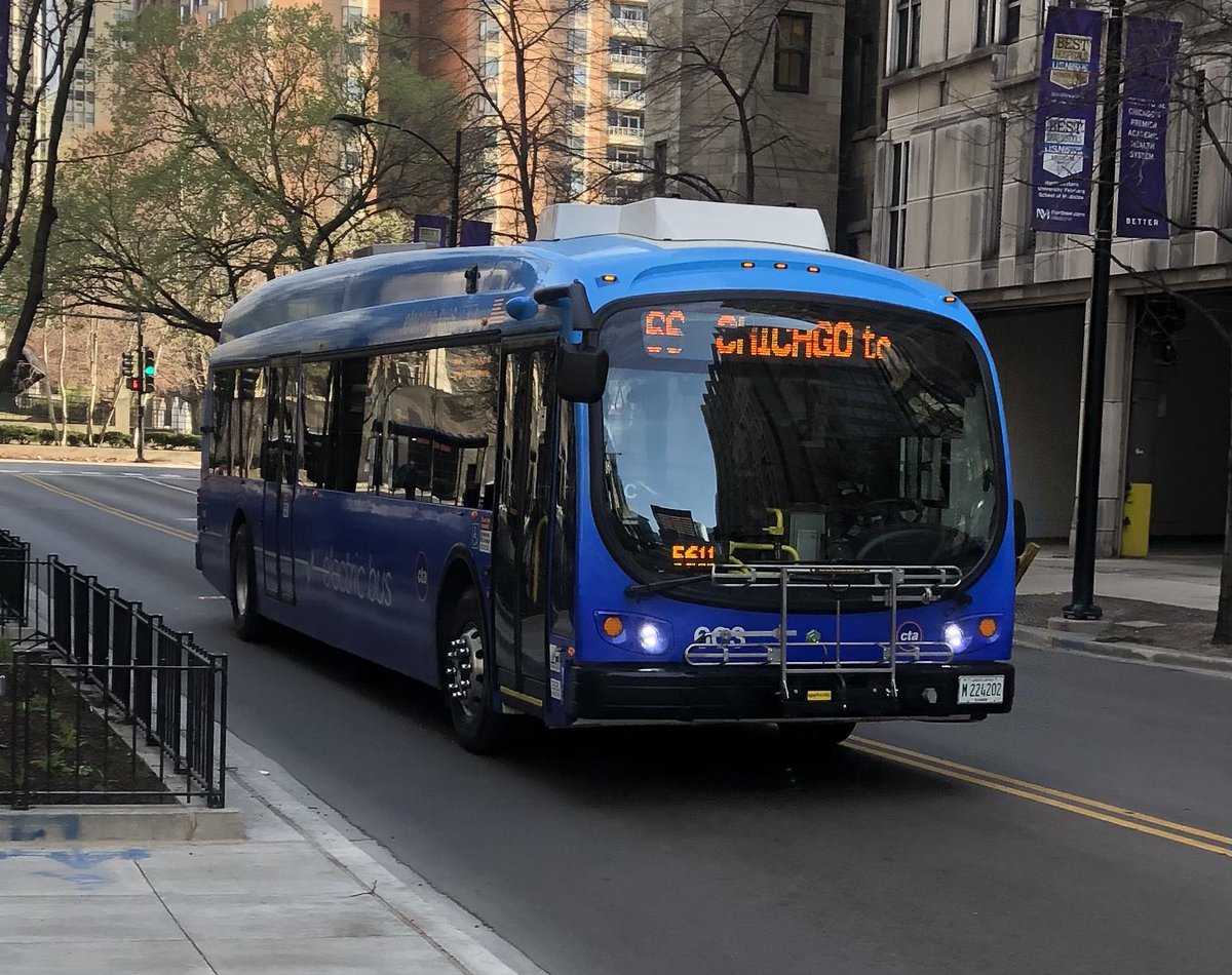drzow's tweet photo. Very excited to see @cta electric buses in regular service! https://t.co/Oqnwqm8TEs