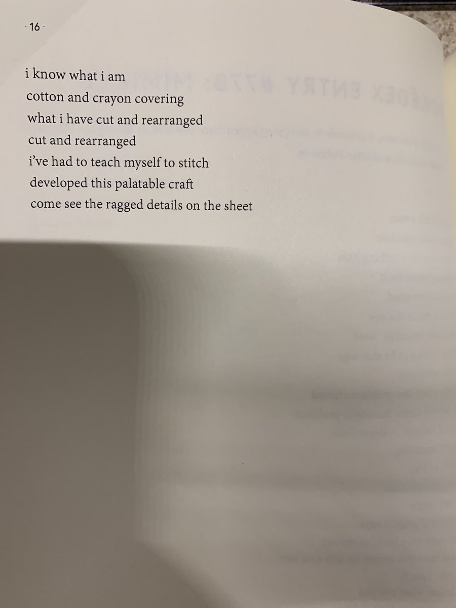 7/30: “Pokédex Entry #778: Mimikyu” by  @MMicahJenkins from Capable Monsters. I love this entire book. When I think of what I want my poetry to do, I think of this poem. I haven’t accomplished it yet, but I’m working towards that.