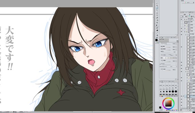 超ひさびさに趣味絵描いてま〜す(昨日のつづき)
ガルパン最終章三話ネタ? になるのかな〜? (多分ちがうw) 