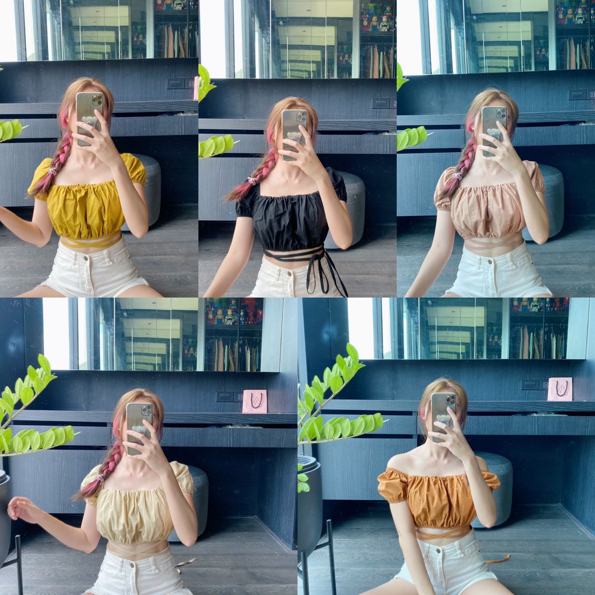 เสื้อผ้าน่ารักส่งฟรีทั้งร้าน💕 tweet media