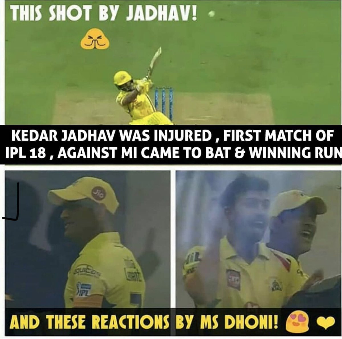 CskIPLTeam's tweet image. On this day in 2018. 
RT if you remember this Super Moment. 
#WhistlePodu #CSK
