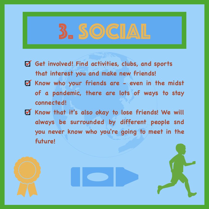 STEMBeginnings's tweet photo. STEMsters! Today is World Health Day! On this day, we celebrate what it means to be healthy and the different ways we can help ourselves (and each other) stay healthy! Here are the 5 areas of wellness that we should all try to focus on every day!

#WorldHealthDay2021 #stem https://t.co/rMU6X8Ly0S