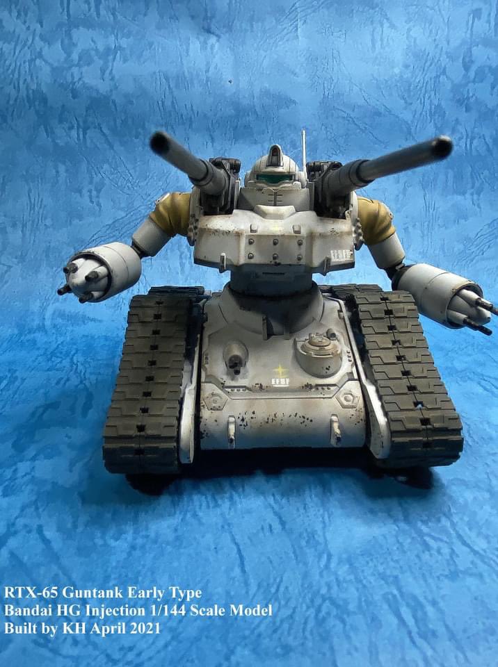 MarkMak06870552's tweet photo. RTX-65 Guntank early type #rtx65 #rtx65guntank #guntank #rtx65guntankearlytype #bandai #gunpla #hguc #origin https://t.co/PMfSPiZ9Ud