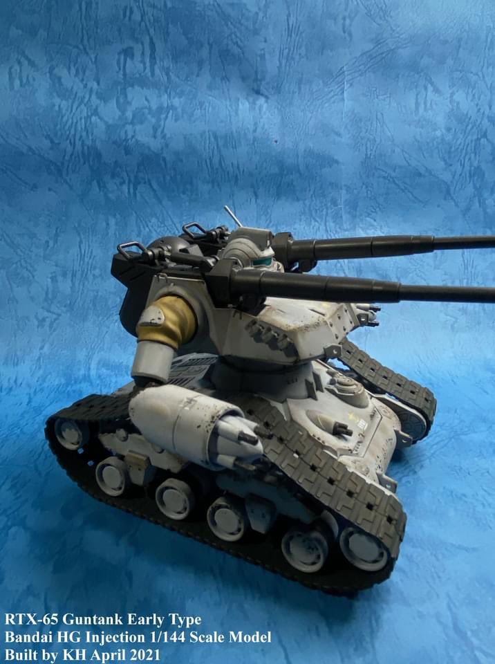 MarkMak06870552's tweet photo. RTX-65 Guntank early type #rtx65 #rtx65guntank #guntank #rtx65guntankearlytype #bandai #gunpla #hguc #origin https://t.co/PMfSPiZ9Ud