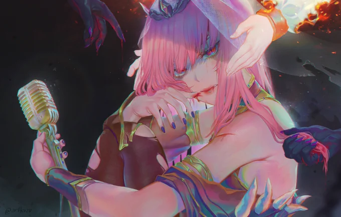 "You give her back!"
#callillust #Takamori #artofashes 