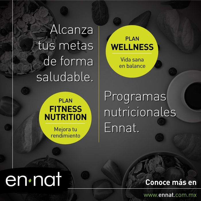 ennat_mx's tweet photo. Te presentamos los nuevos programas nutricionales Ennat, con los que podrás complementar tus rutinas con el seguimiento  de un nutriólogo que te ayudará a lograr tus metas de forma saludable. Conoce más en https://t.co/QIqDSHQ0ut https://t.co/wr0wuMaDdY