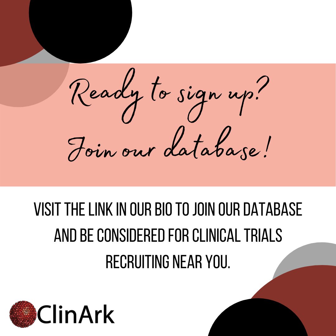Welcome to #clinicaltrials101! 🏥 Check out our post for some basics of #clinicalresearch.  Feeling ready to sign up?  

Join our database to be considered for clinical trials #recruiting near you: ow.ly/UKVQ50EfhLC