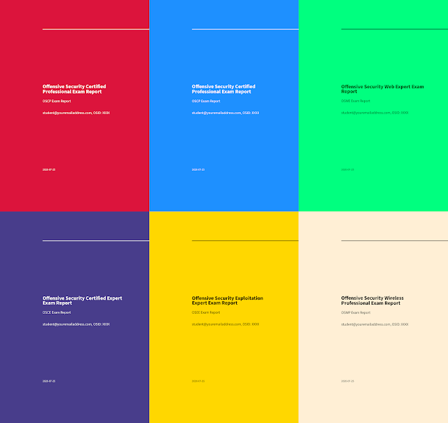blueteamsec1's tweet photo. OSCP-Exam-Report-Template-Markdown - Markdown Templates For Offensive Security OSCP, OSWE, OSCE, OSEE, OSWP Exam Report https://t.co/I8I1MznhwW #ExamReport #Latex #Markdown #MarkdownTemplate https://t.co/DPATTdduz2
