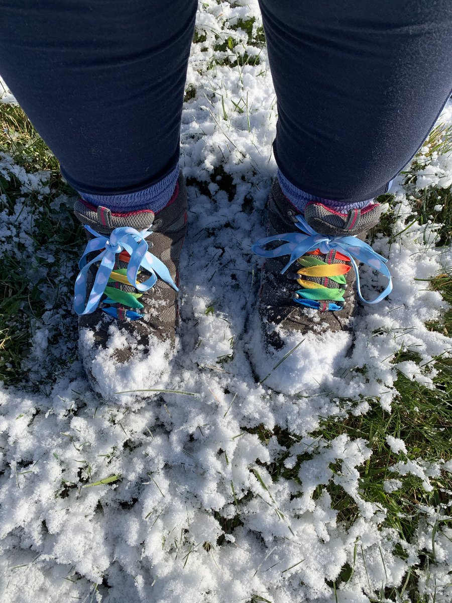 RearNatasha's tweet photo. Wednesday walk - where did yours take you? I’m on leave but as a Wellbeing Champion it’s important we stretch our legs in the fresh air when we can. Snowy morning here. #welswellbeing https://t.co/eK2AkzI17Q