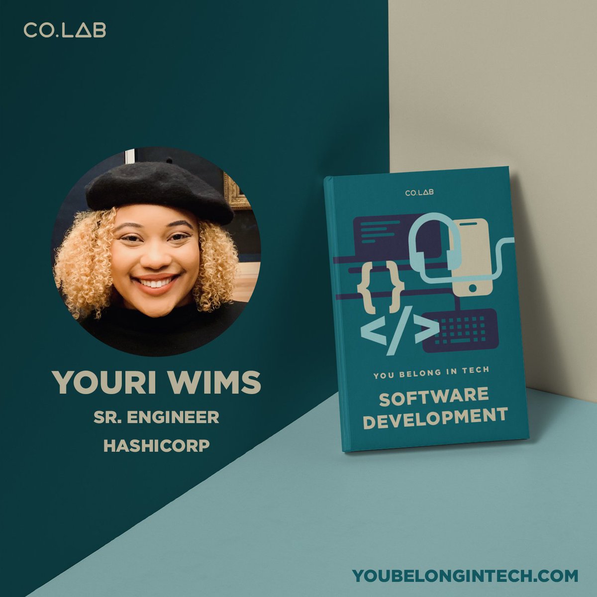 Youri Wims, Sr. Engineer-HashiCorp and You Belong In Tech, Software Development Booklet