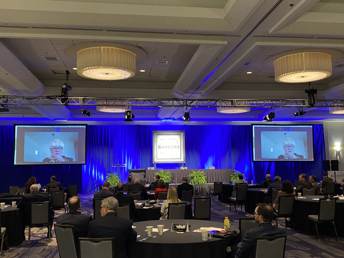 ArkBankers's tweet image. Thanks to @SoundCEO Laurie Stewart, Sound Financial Bancorp, Inc., for “An Update from Washington.” #ABAConvention