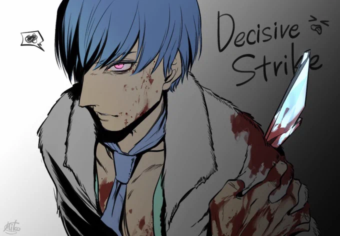 ストライク食らっちゃったトリックスター
 #dbd #dbdfanart 