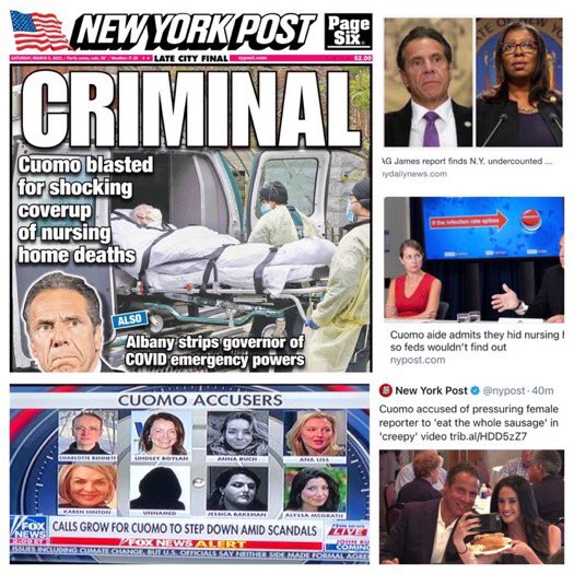 JT3cool's tweet photo. ALL JOKES ASIDE,
DID @NYGovCuomo Sexually Harass/Man-Handle ANY Women Over The Easter Holiday Weekend, OR Obstruct Justice in Any Way for His On Going investigation into The Deaths of #15000Plus Nursing Home Residents⁉️
Cc: @ChrisCuomo, @andrewcuomo
#LetGetAfterIt @CuomoPrimeTime https://t.co/rDKhht4iwZ