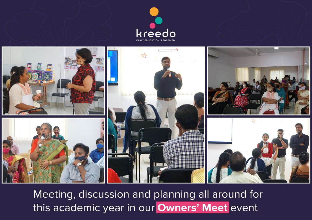 2020 might have been a difficult year for edupreneurs but let’s strive forward to make 2021 the best academic year yet for our children.

We are glad that such determined edupreneurs came for Owners’ Meet where we discussed planning and readying schools the year 2021

#kreedo