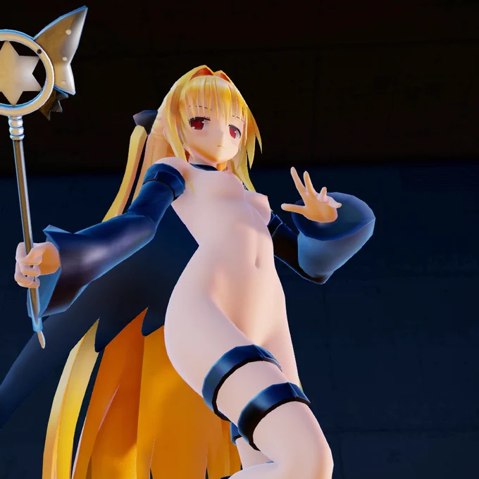 次のリクエストで使う為にヤミちゃんモデルのボディラインの最終調整中・・。 