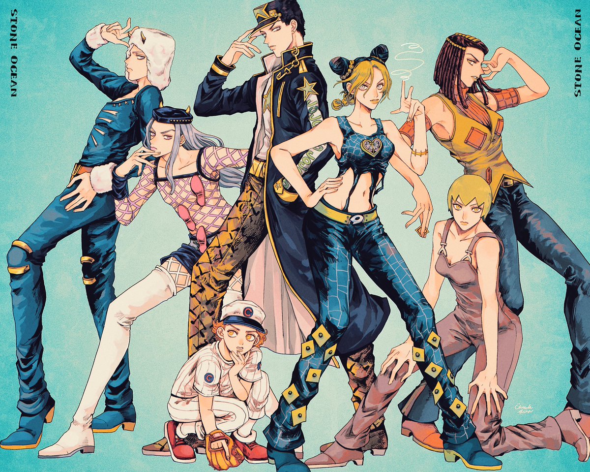 🦋, ジョジョ6 STONE OCEAN