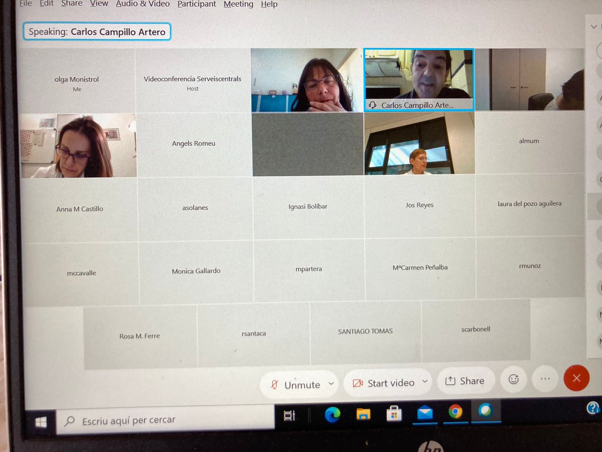 Tornem amb les sessions de l'ACSP i els nous formats de sessions. Aprenent junts amb el Dr. Carlos Campillo