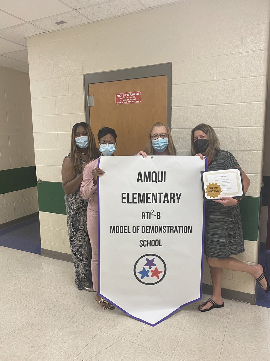 Had such a great time congratulating @AmquiES for their Model of Demonstration status thru @TBSPvanderbilt ! Y’all are so fun and doing amazing work! <a href="/PsychWare/">Michaela</a> <a href="/MNPSPsychology/">MNPS School Psychologists</a>